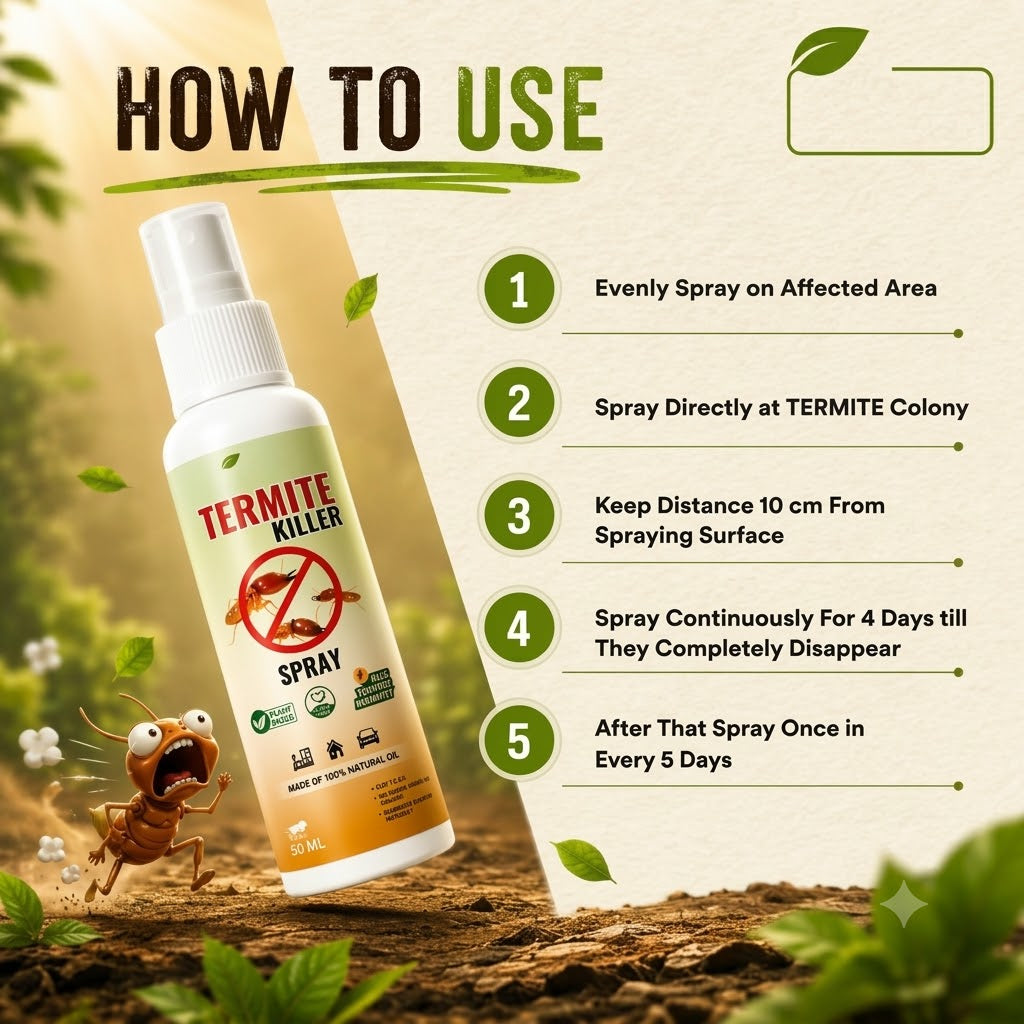 Termite Killer Spray - Effective Pest solution for your home