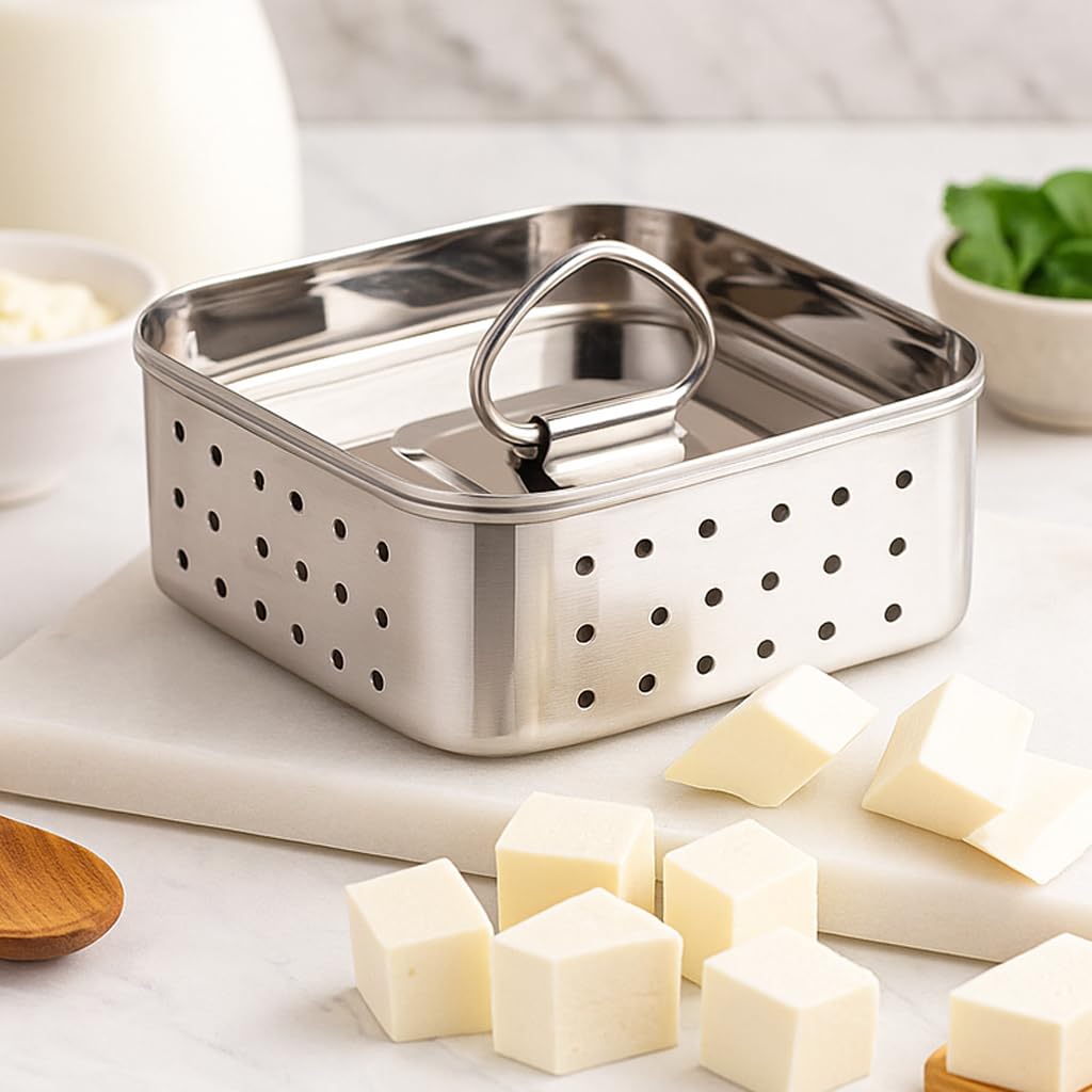 Stainless Steel Paneer Maker Mould Press 550ml