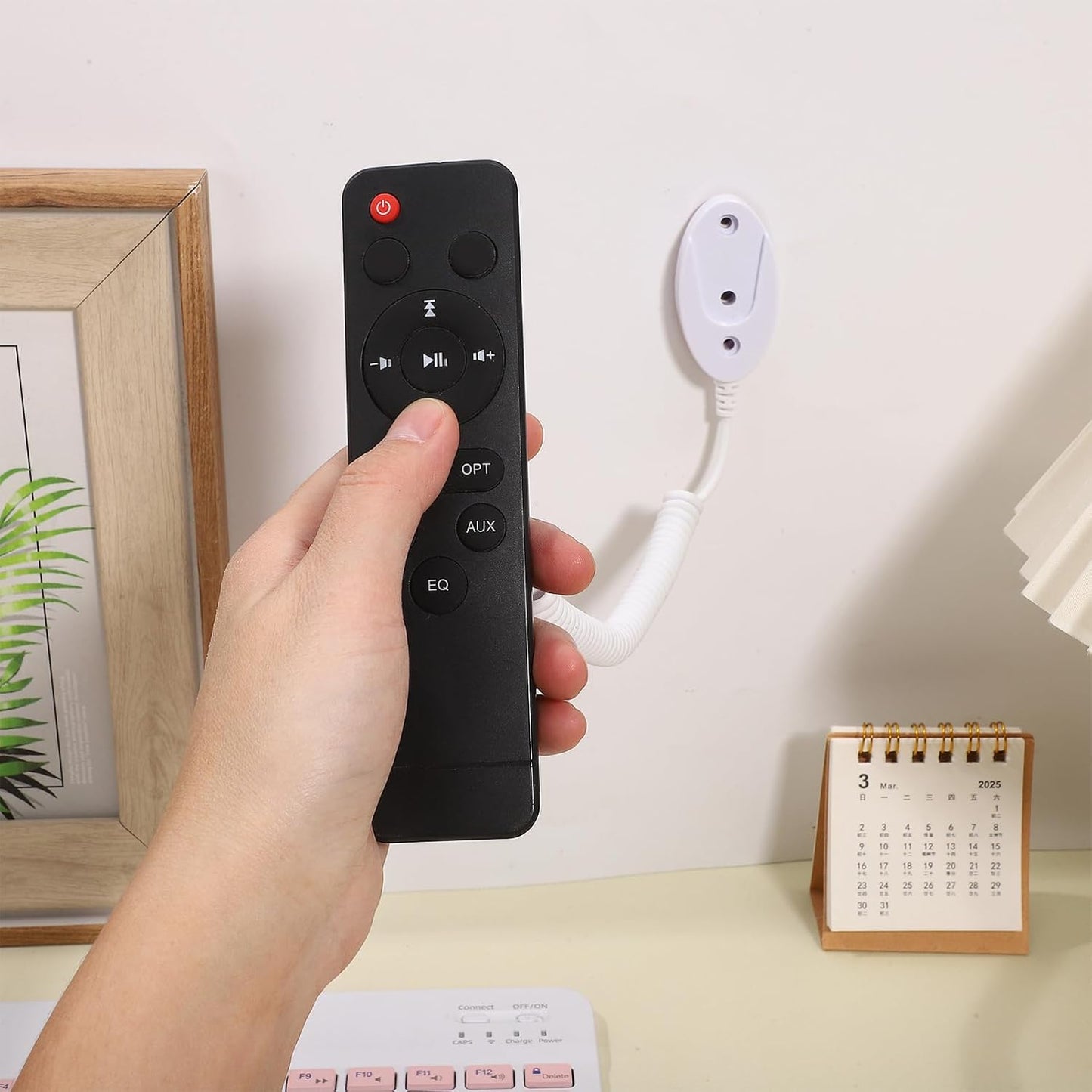 2 pack of Magnetic Remote Control Holders
