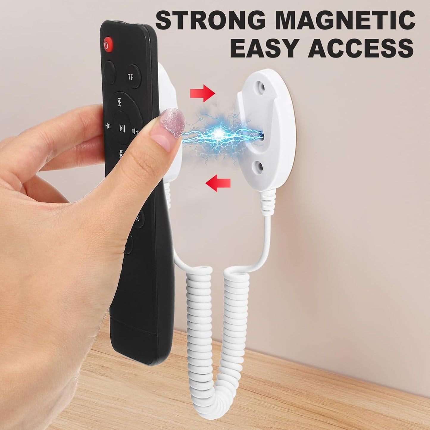 2 pack of Magnetic Remote Control Holders