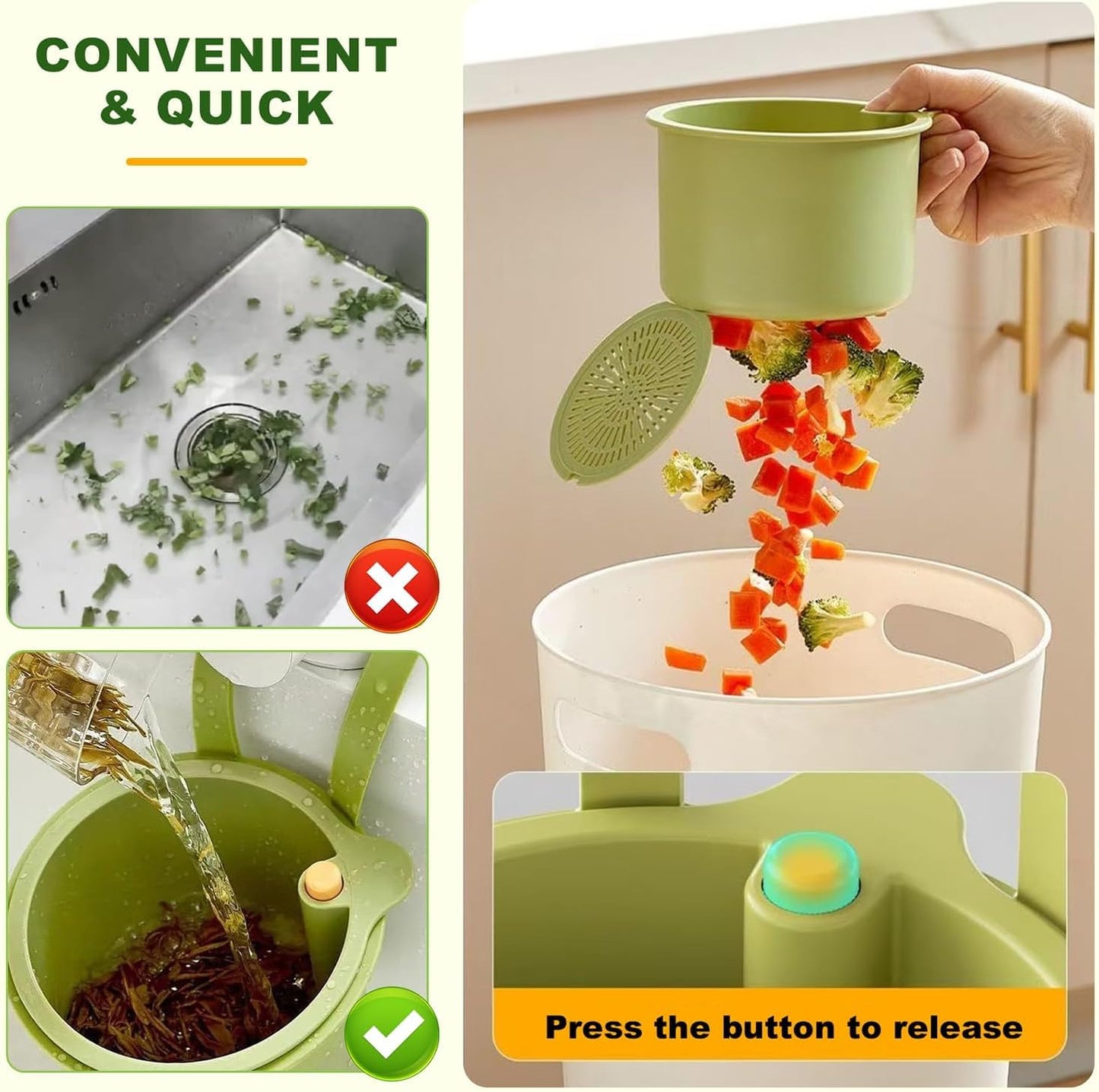 Kitchen Sink Drain Basket