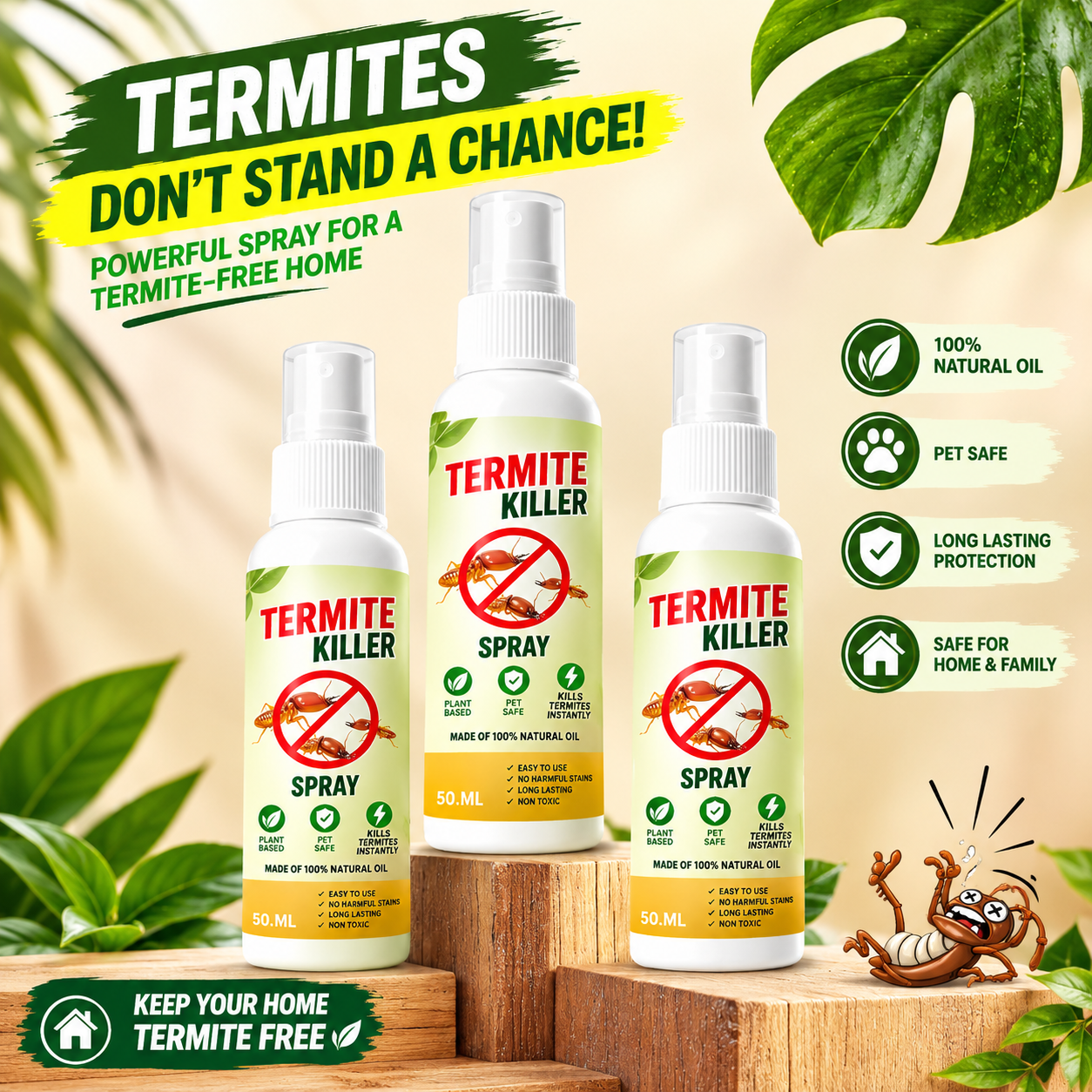 Termite Killer Spray - Effective Pest solution for your home
