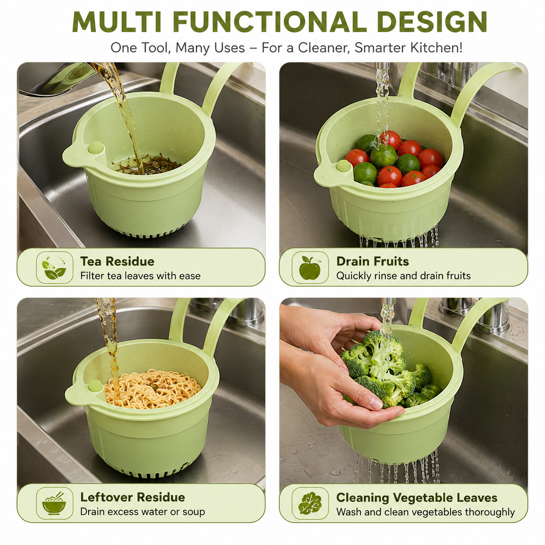 Hanging Kitchen Sink Drain Basket