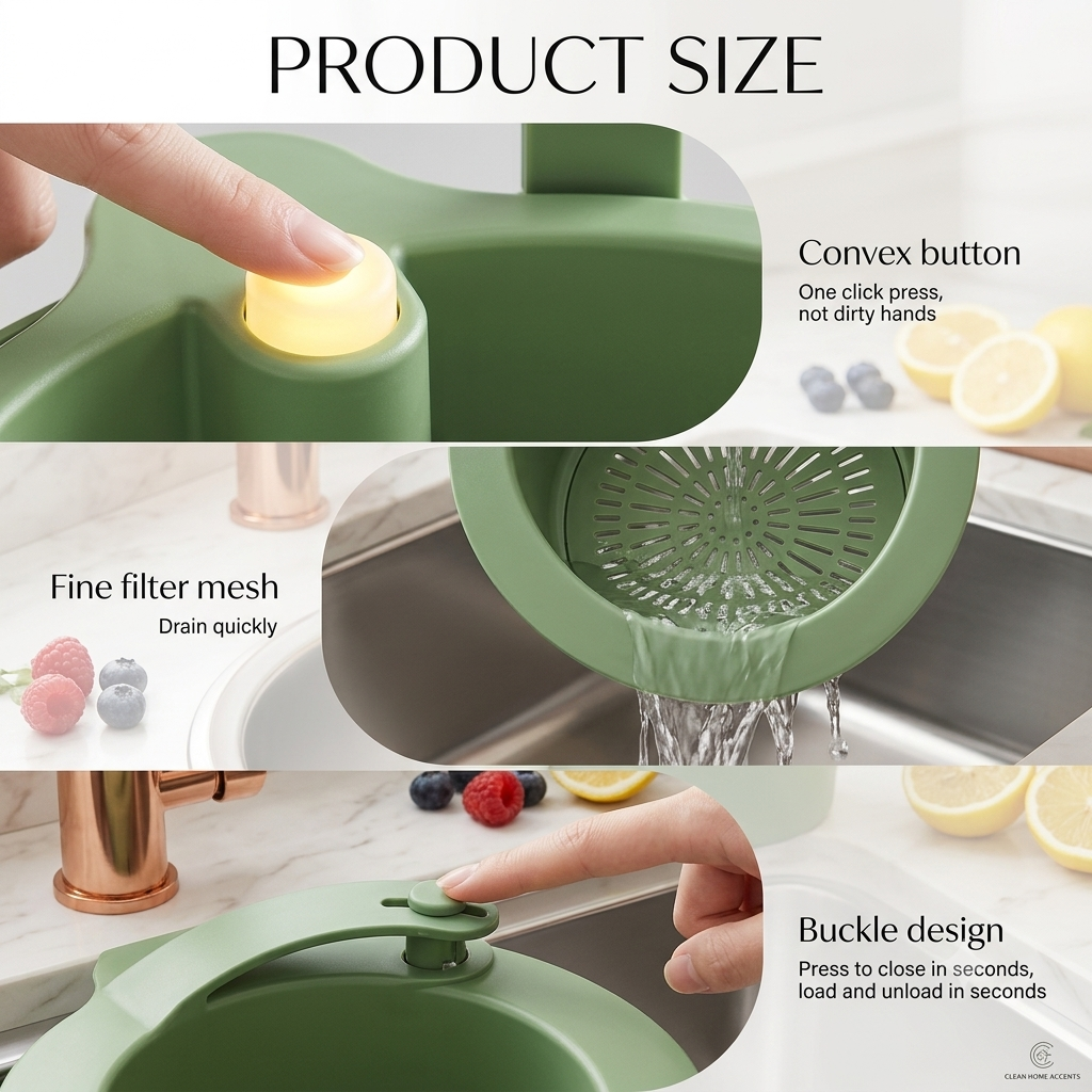 Hanging Kitchen Sink Drain Basket