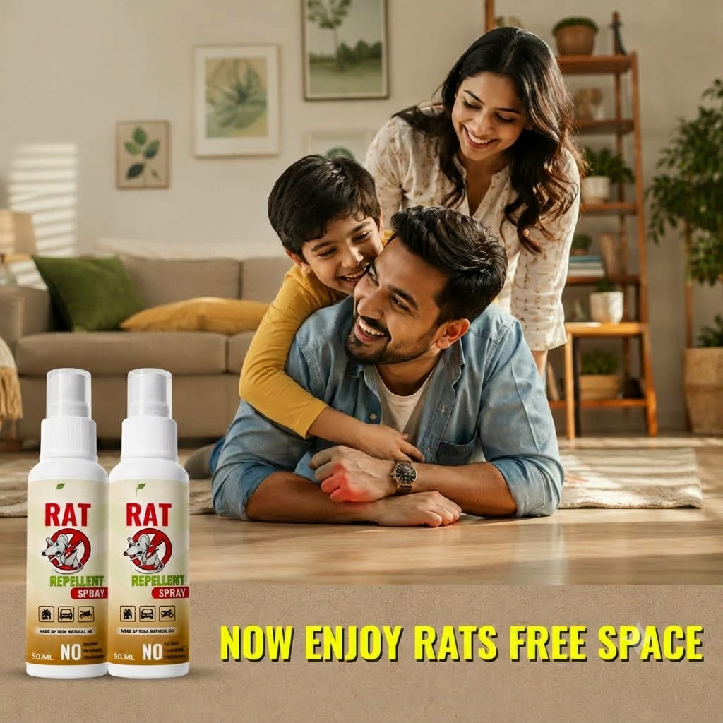 Rat Repellent Spray – Safe, Effective, and Eco-friendly