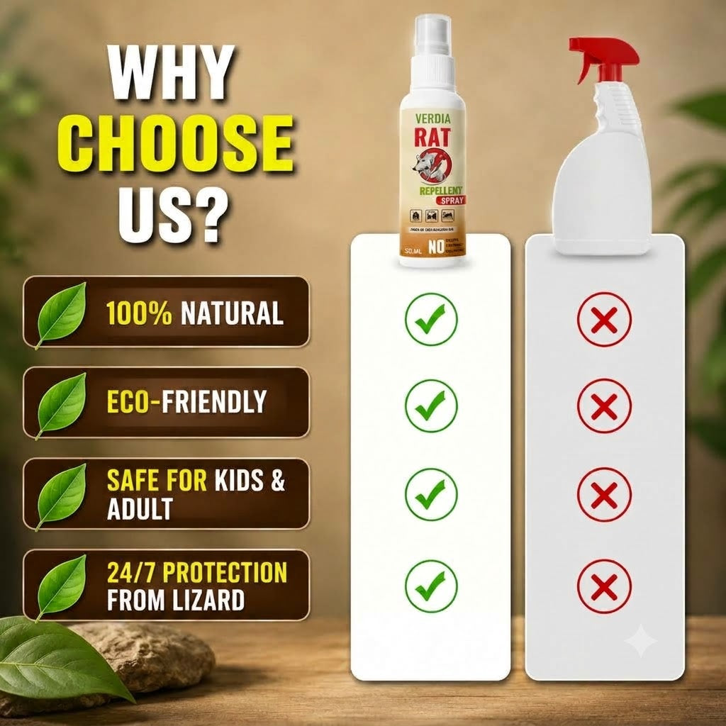 Rat Repellent Spray – Safe, Effective, and Eco-friendly