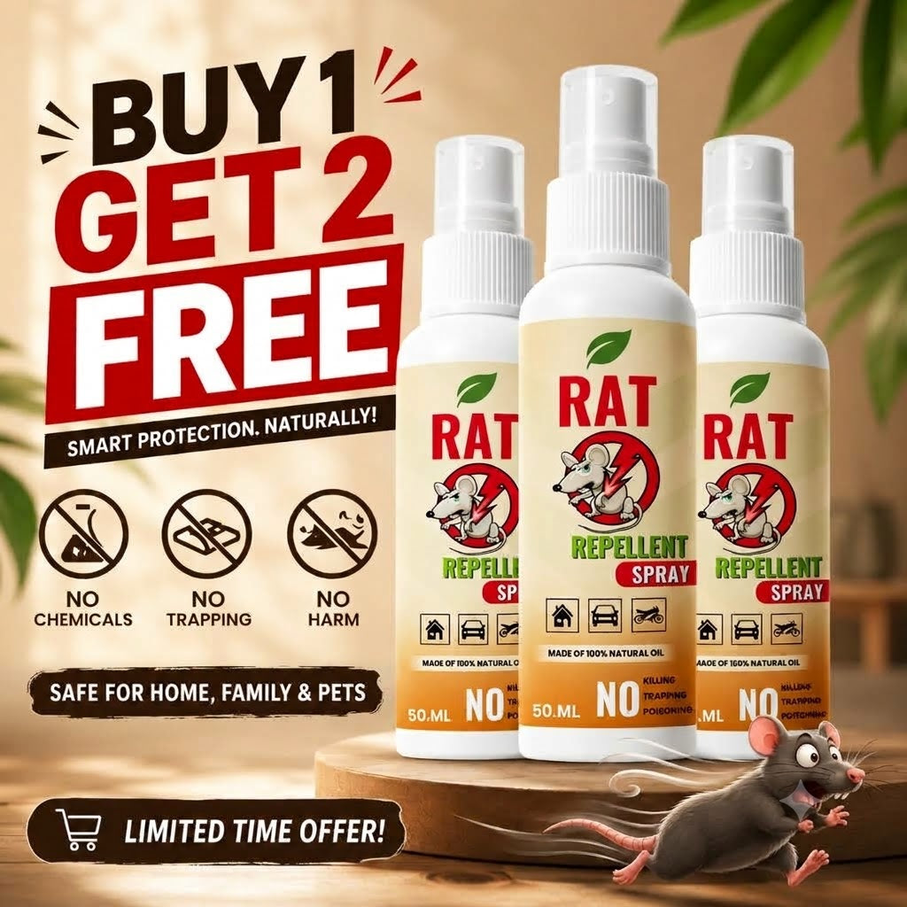 Rat Repellent Spray – Safe, Effective, and Eco-friendly