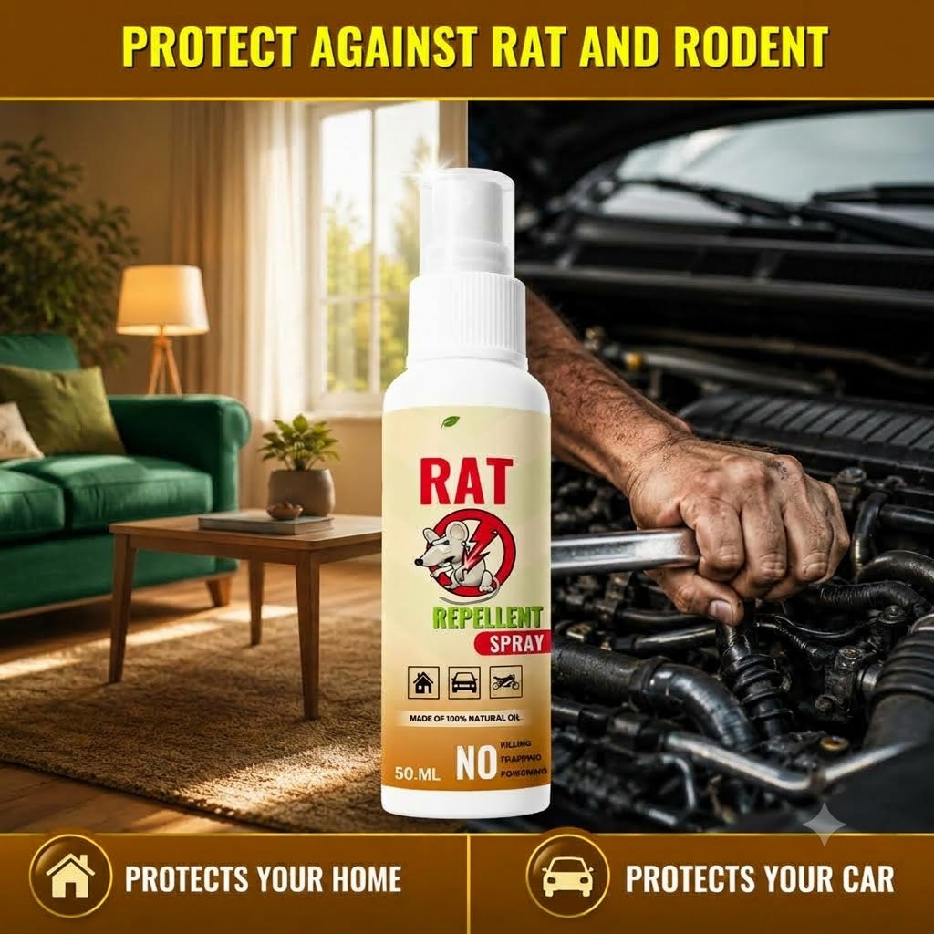 Rat Repellent Spray – Safe, Effective, and Eco-friendly