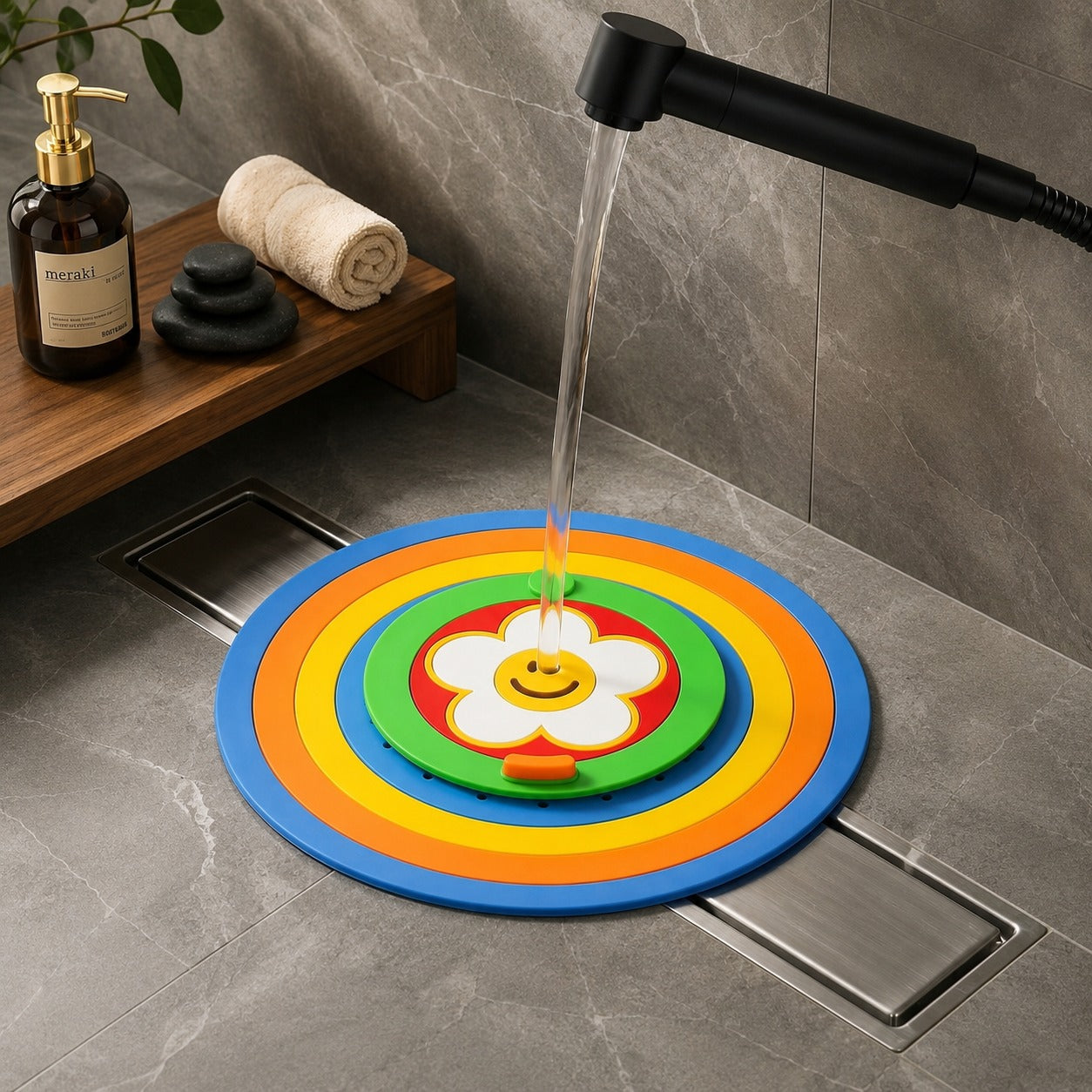 2-in-1 Silicone Drain Cover