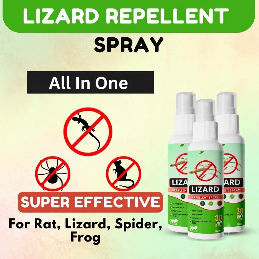 Lizard Repellent Spray - Protect your home from Pest, mite & insects