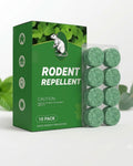 Rodent Repellent Tablets - Rat & Mouse Deterrent for Home, Garage & Outdoor