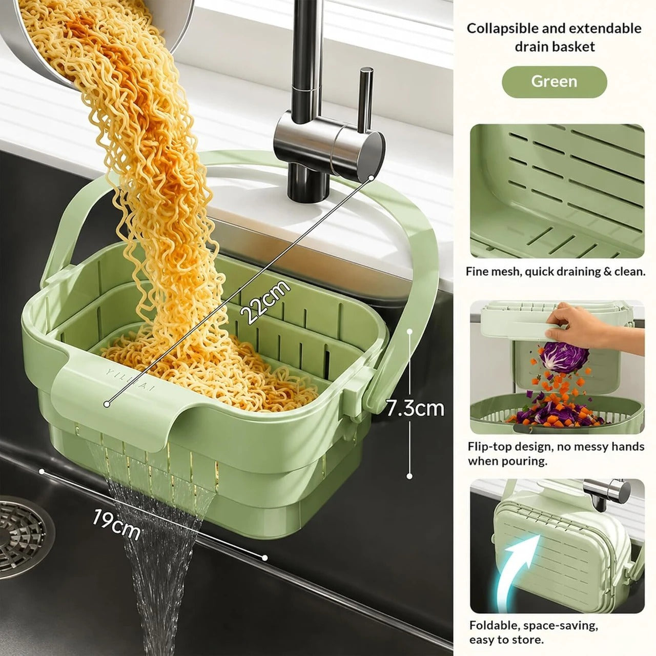 Kitchen Sink Drain Basket